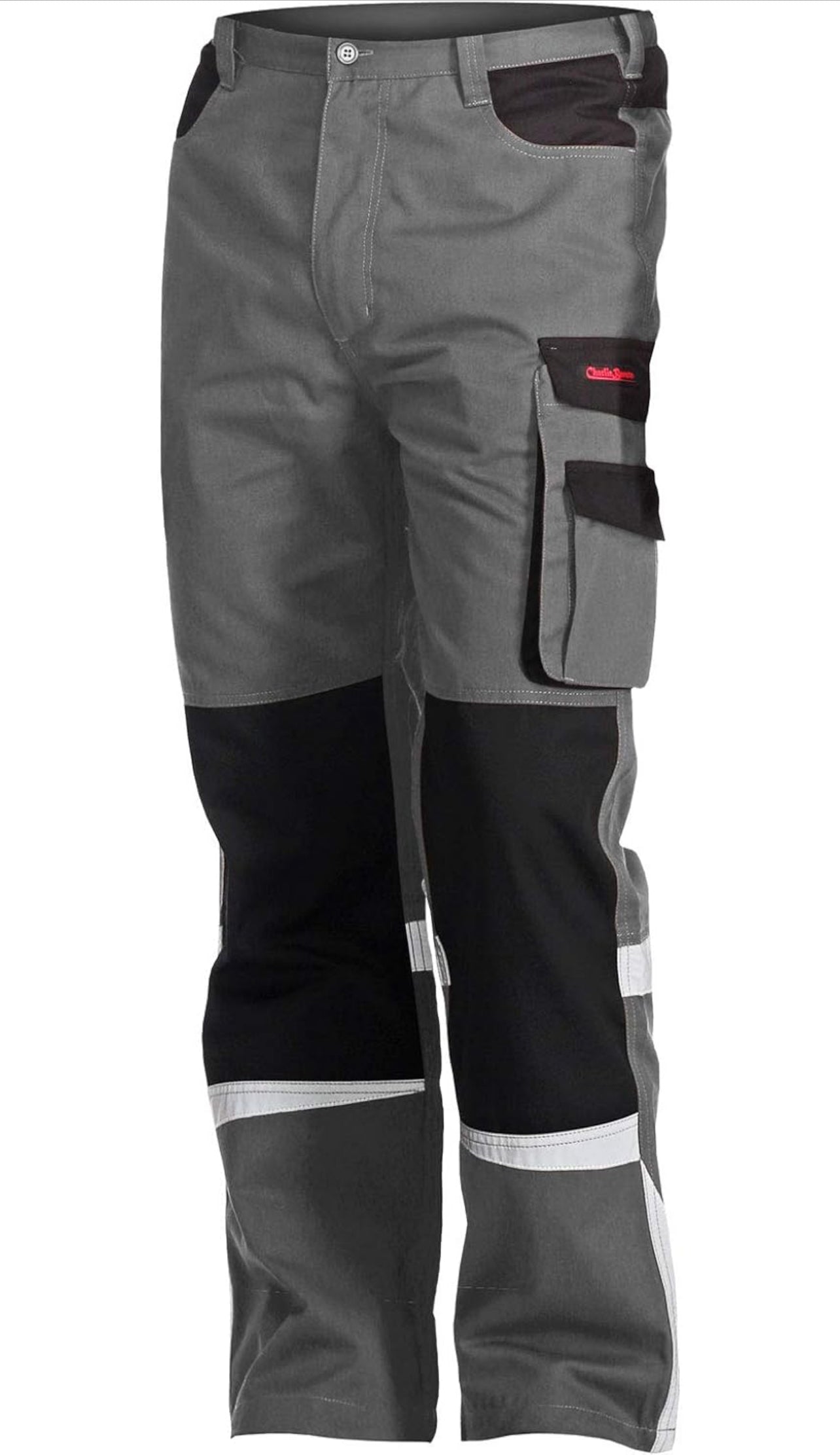 Charlie Barato Bundhose Grau/Schwarz