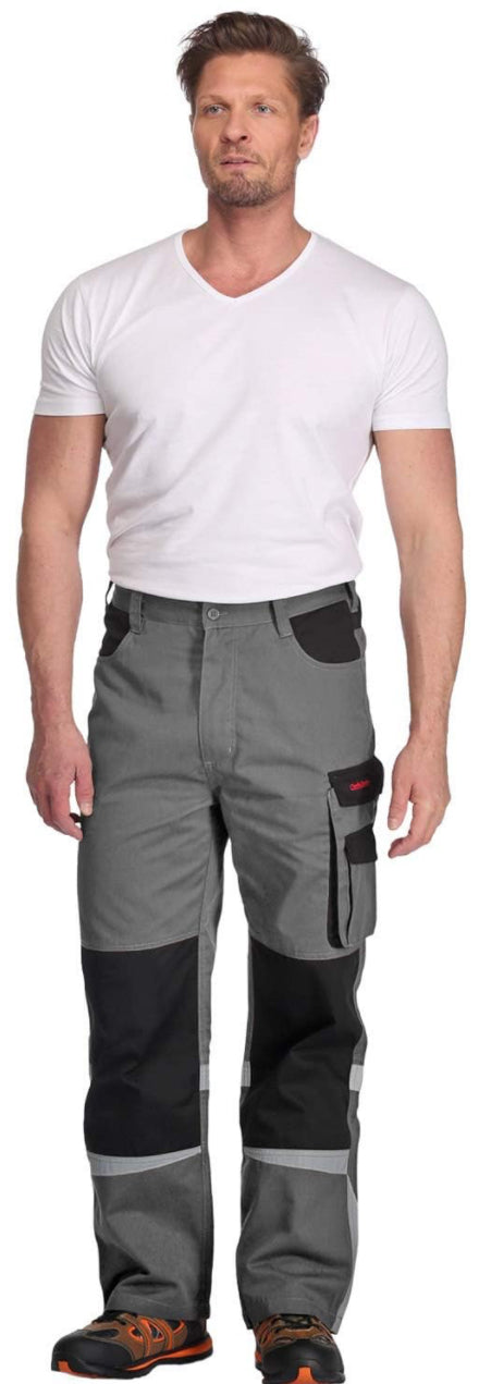 Charlie Barato Bundhose Grau/Schwarz