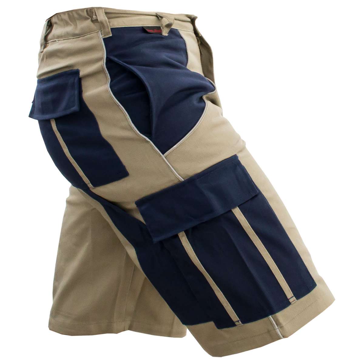 Charlie Barato® Shorts Beige/Blau