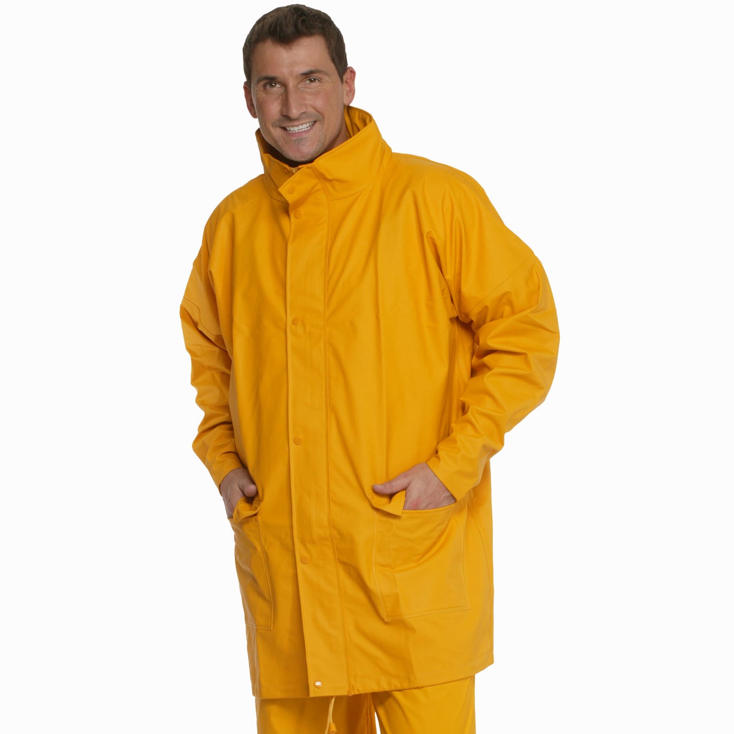 Logista Unisex Regenschutzjacke Gelb