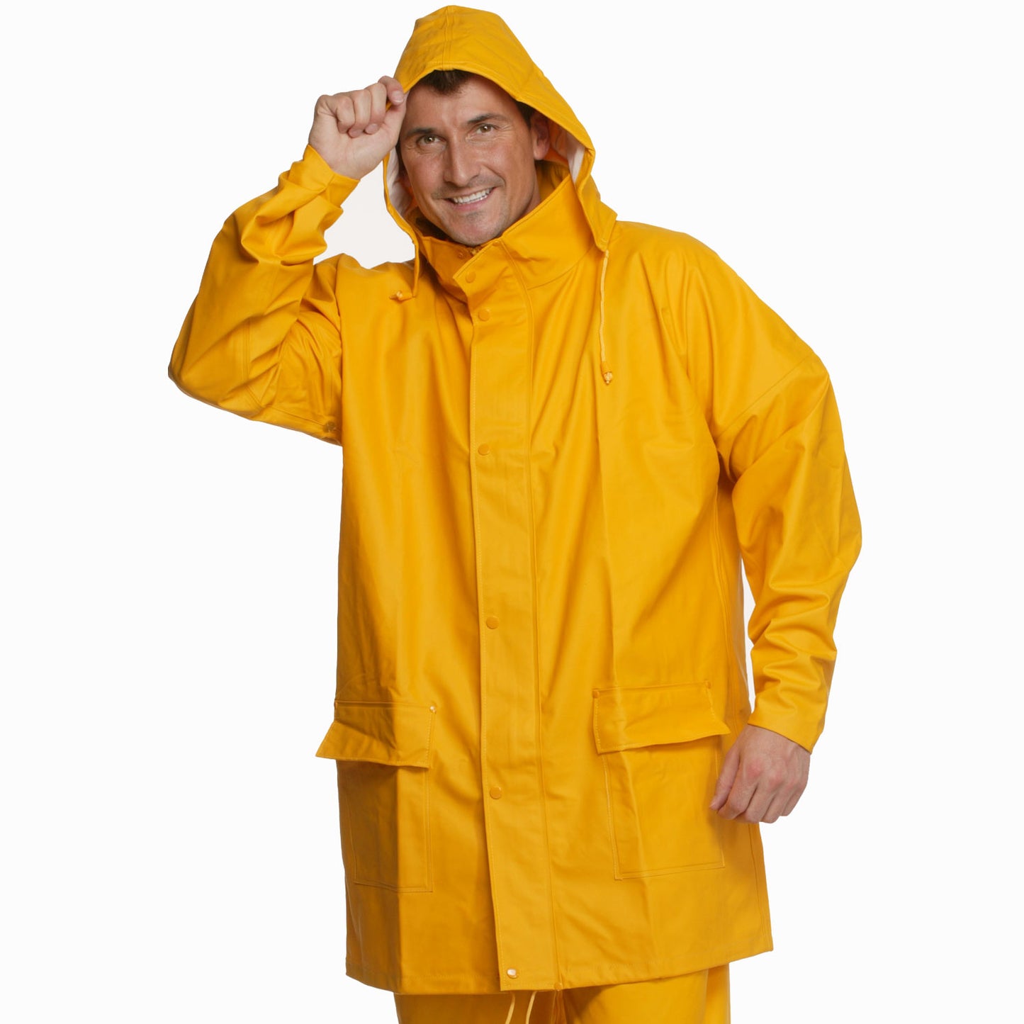 Logista Unisex Regenschutzjacke Gelb