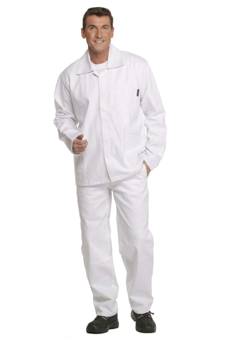 Arbeitsjacke Weiß