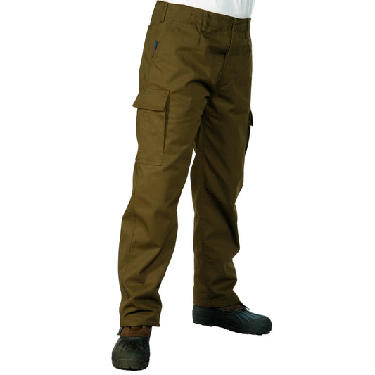 Charlie Barato® Cargohosen Oliv